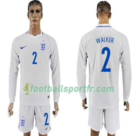Tenue Angleterre Walker 2 Domicile Coupe du monde 2018 Maillot de Foot ML